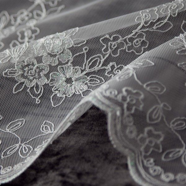 Mona Lisa Embrodery 46699 ткань Vip Dekor, Цветы-Растения от магазина Ткани Мира ✅