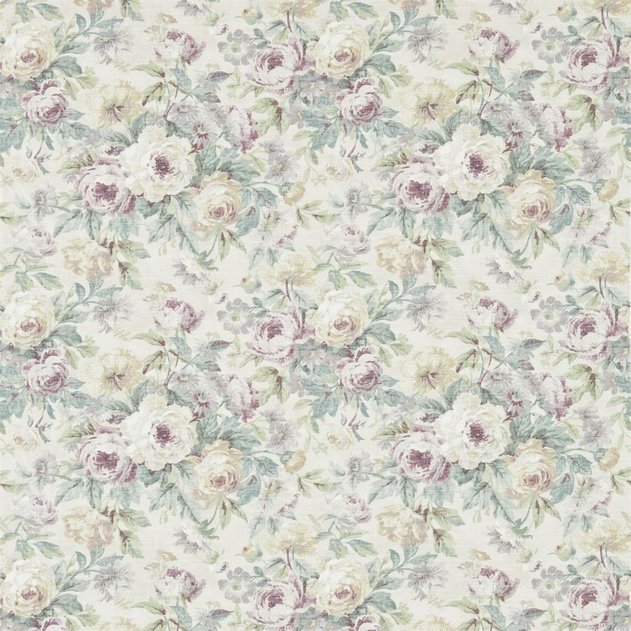 Ткань Sanderson 223978  Fabienne Prints & Embroideries, Цветы-Растения от магазина Ткани Мира ✅