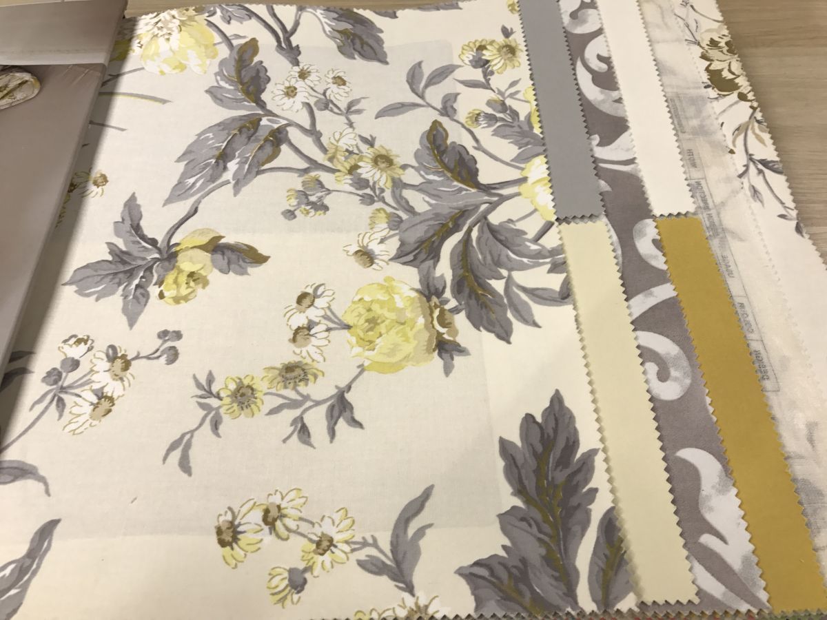 Calista 160071 ткань Lores, Цветы-Растения от магазина Ткани Мира ✅