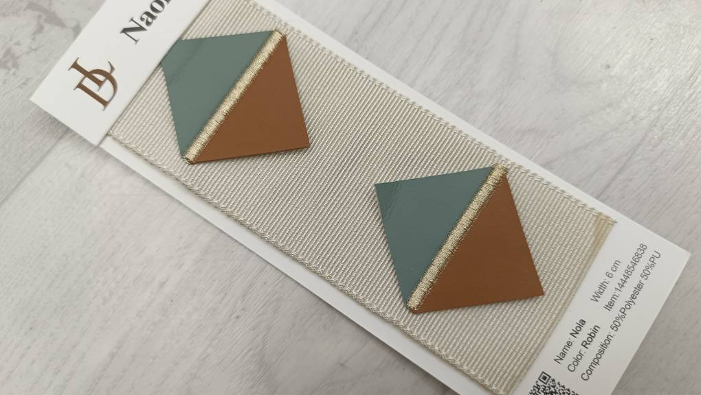 Nola бордюр для штор Daylight, Геометрия от магазина Ткани Мира ✅