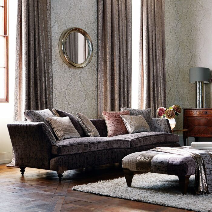 Leonida Velvets Trezzini ткань Harlequin, Однотонная от магазина Ткани Мира ✅