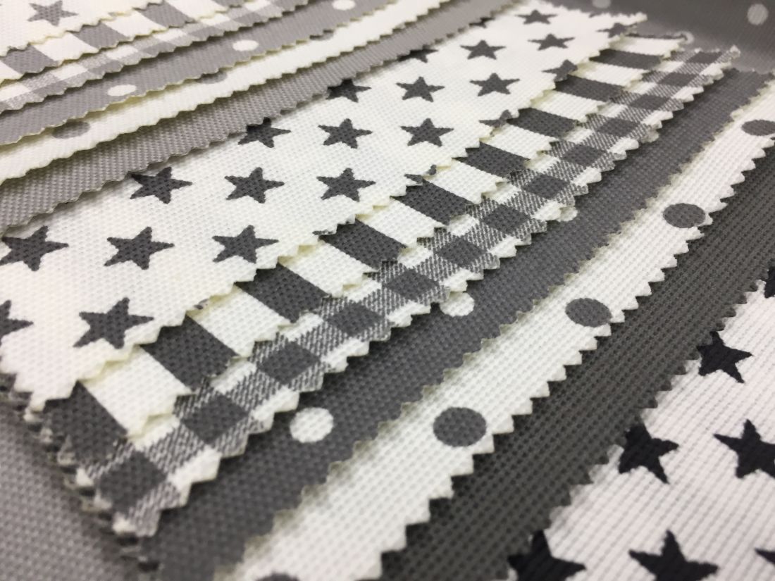 Ponarea ткань Via Roma, Горошек Полоска Клетка Предметы Однотонная от магазина Ткани Мира ✅