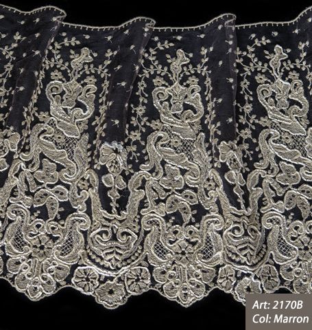 картинка 2170B French lace тесьма от магазина Ткани Мира