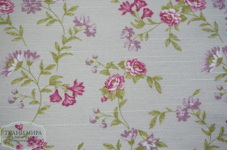 Ткань Flores 03, 09, 15, Цветы-Растения от магазина Ткани Мира ✅