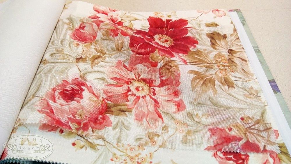 My Flower 21-23-25-27-29 ткань 5 Avenue, Цветы-Растения от магазина Ткани Мира ✅