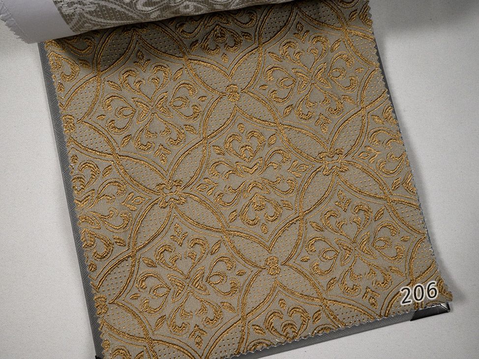 Benissa J29533 ткань Vip Dekor, Вензель-Завитки от магазина Ткани Мира ✅