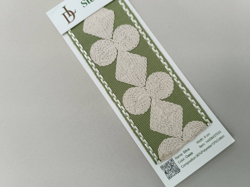 Silva бордюр для штор Daylight, Геометрия от магазина Ткани Мира ✅