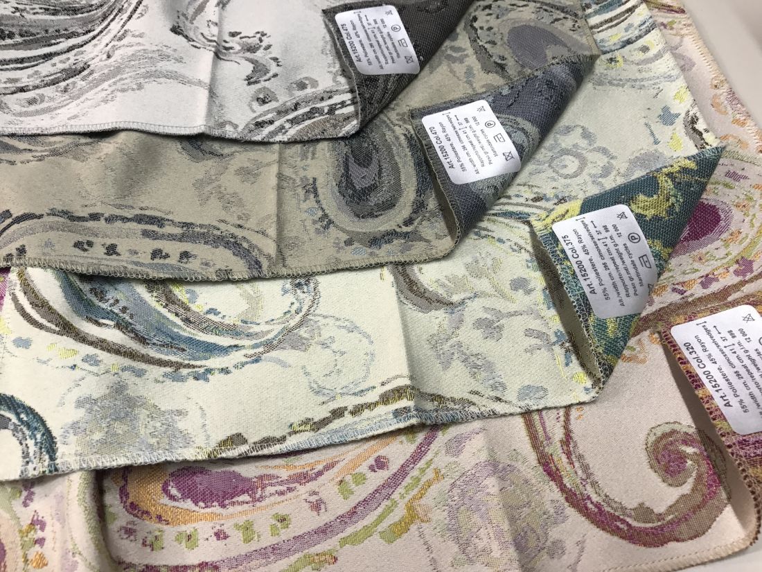 15200 ткань Decora, Огурцы-Пейсли от магазина Ткани Мира ✅