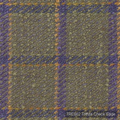 Shetland TRE002 ткань The Isle Mill, Клетка от магазина Ткани Мира ✅