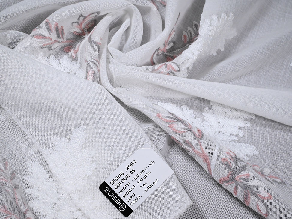 24432 ткань El Desing, Цветы-Растения от магазина Ткани Мира ✅