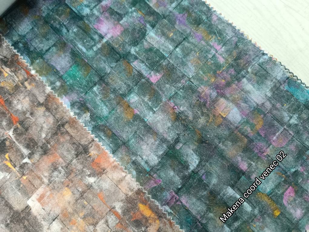 Makena Coord Venec ткань Fabric club, Абстракция от магазина Ткани Мира ✅