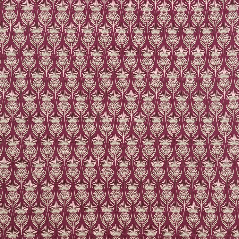 Botanist Skye Carmine ткань Iliv, Цветы-Растения от магазина Ткани Мира ✅