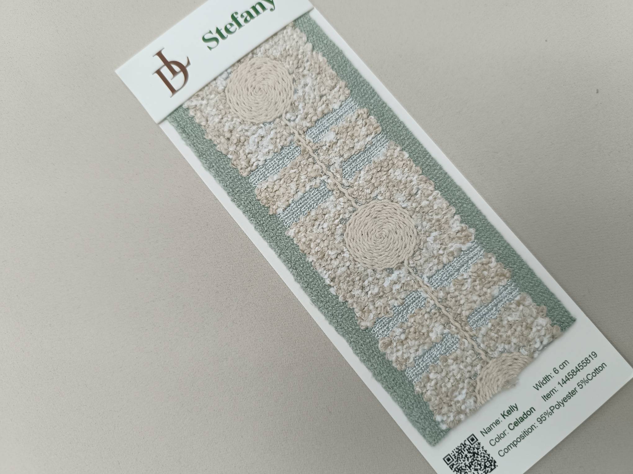 Kelly бордюр для штор Daylight, Геометрия от магазина Ткани Мира ✅