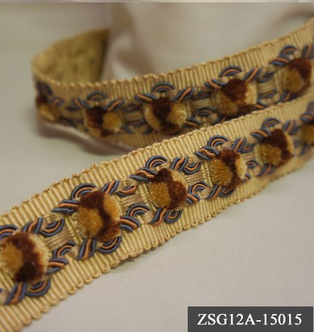 ZSG12A Royal Bells тесьма картинка ZSG12A Royal Bells тесьма от магазина Ткани Мира