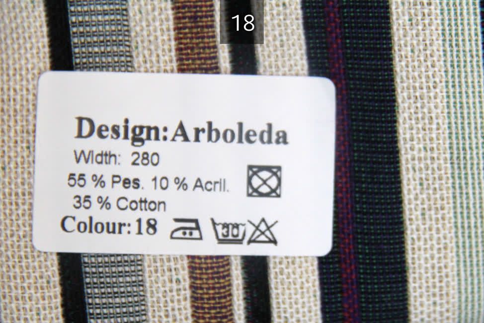 Arboleda Line. Гобелен. 5 цветов ткань Casablanca, Полоска от магазина Ткани Мира ✅