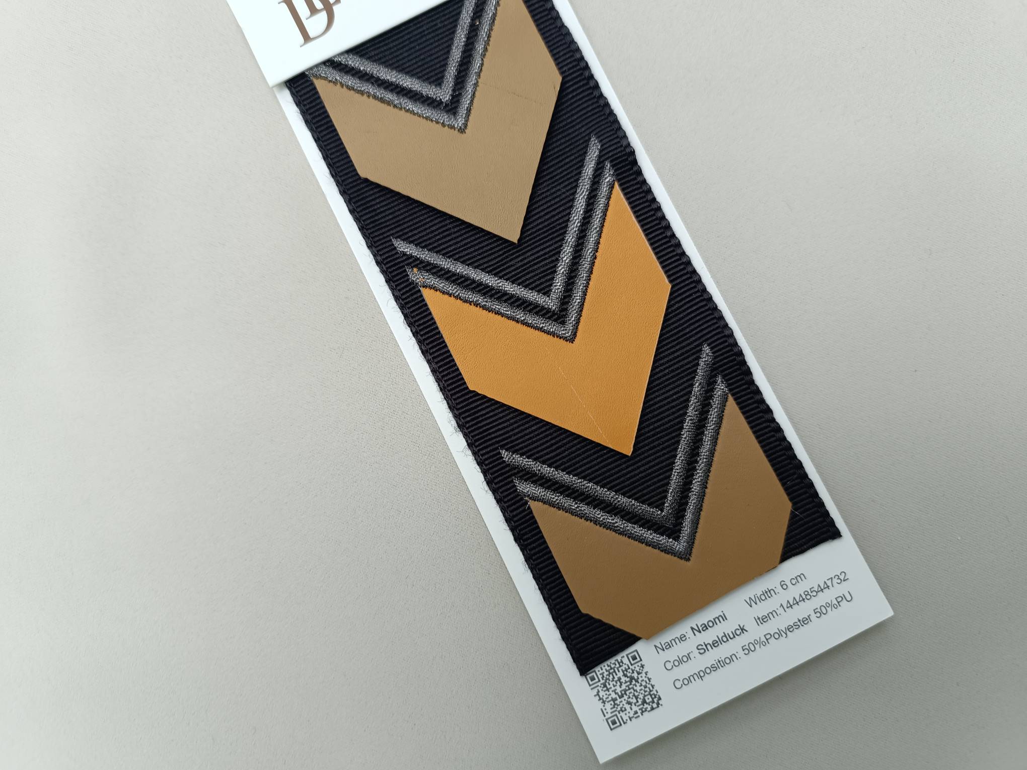 Naomi бордюр для штор Daylight, Геометрия от магазина Ткани Мира ✅