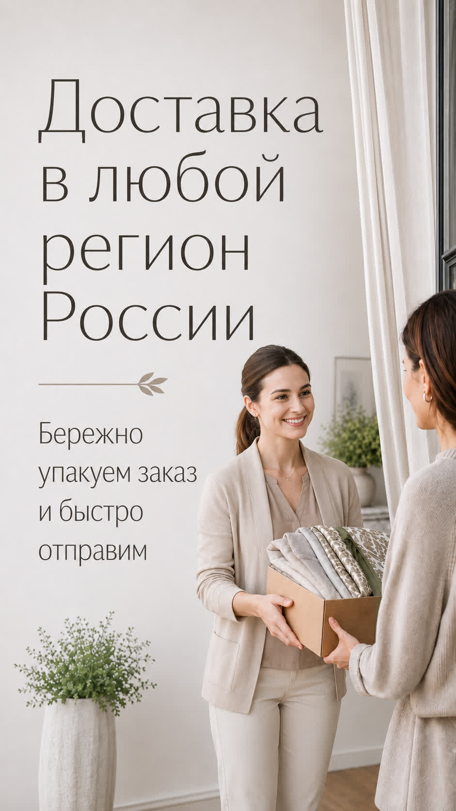Доставка в любой регион РФ