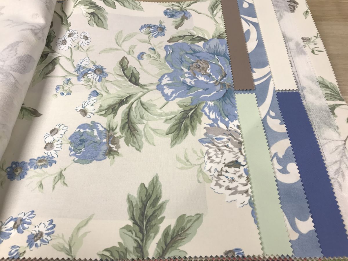 Calista 160071 ткань Lores, Цветы-Растения от магазина Ткани Мира ✅