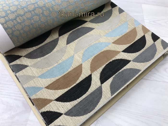 Semicircle ткань Daylight каталог Magic soft, Волны-Зигзаги от магазина Ткани Мира ✅