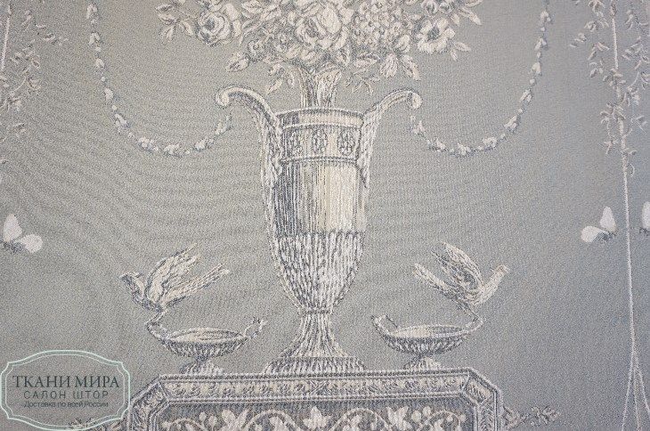 Ткань Da Vinci 04, 11, 18, 25, 32, 39, 46, Цветы-Растения от магазина Ткани Мира ✅