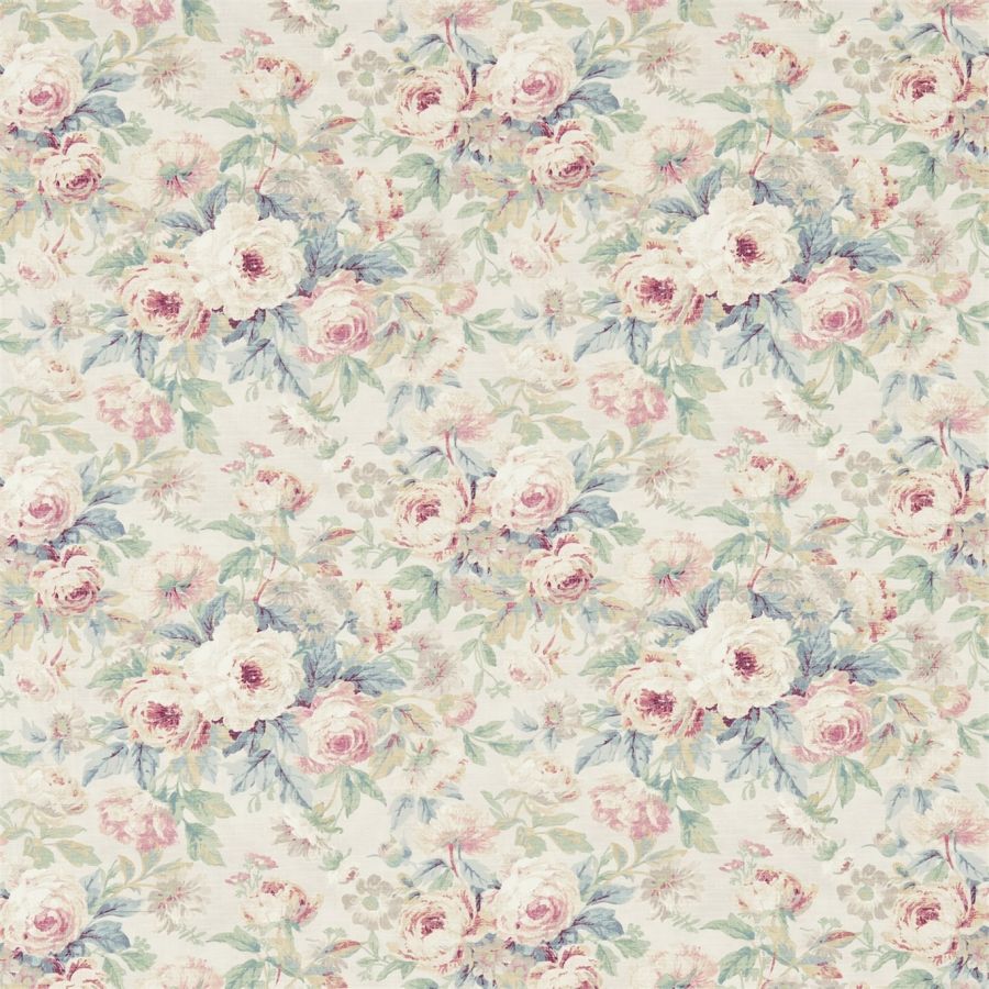 Ткань Sanderson 223977  Fabienne Prints & Embroideries, Цветы-Растения от магазина Ткани Мира ✅