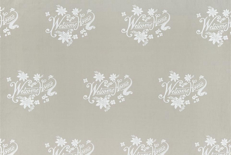 Mountain Deluxe Welcome Home ткань Fine, Буквы-Надписи от магазина Ткани Мира ✅