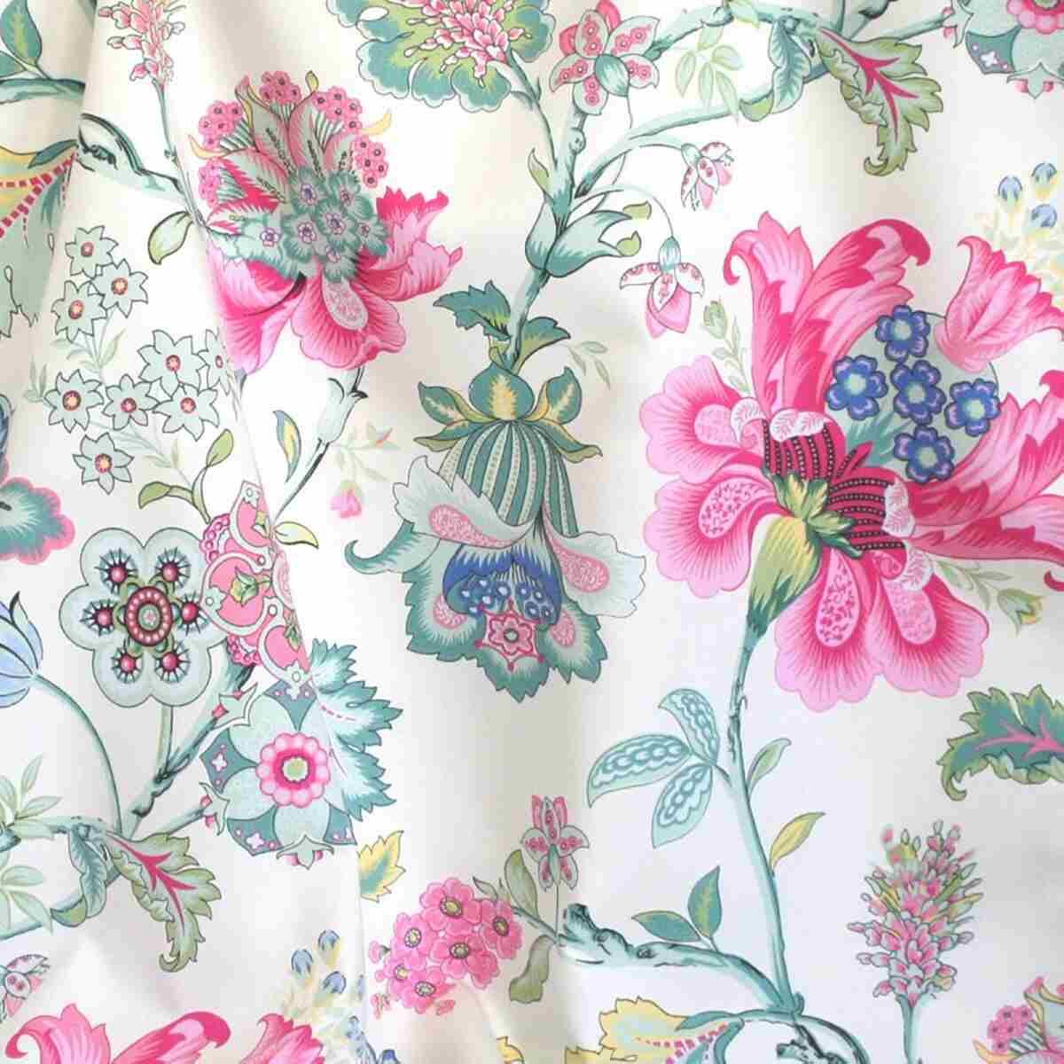 Ananda Saten ткань Windeco каталог Siesta, Цветы-Растения от магазина Ткани Мира ✅