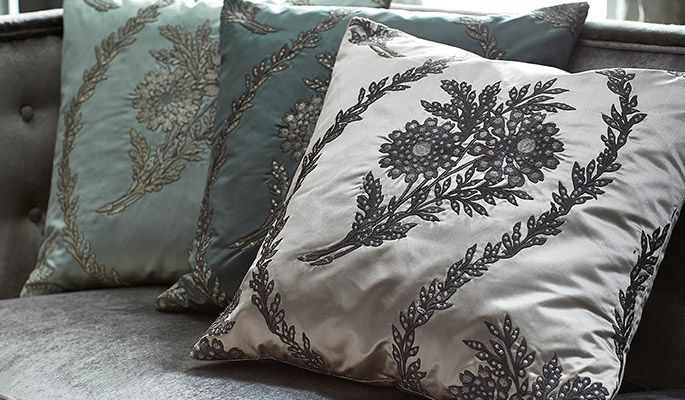 Evolution Diamond Bouquet 31581 ткань James Hare, Волны-Зигзаги Цветы-Растения от магазина Ткани Мира ✅