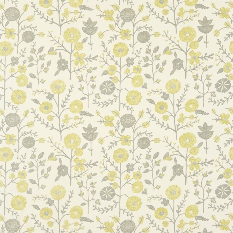 Ткань Sanderson 223576  Chika Prints, Цветы-Растения от магазина Ткани Мира ✅