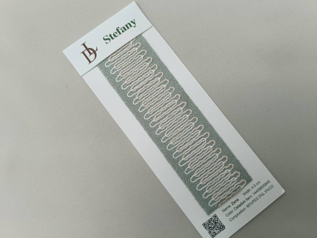 Zena бордюр для штор Daylight, Геометрия от магазина Ткани Мира ✅