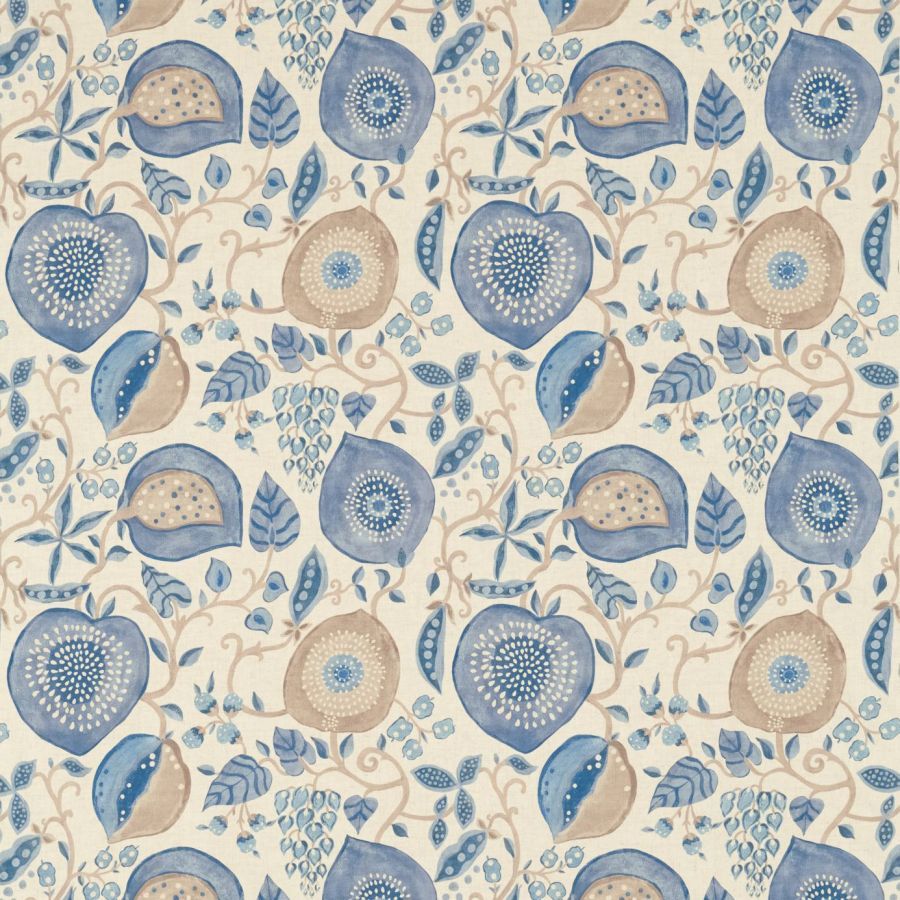 Ткань Sanderson 225355  Sojourn Prints & Embroideries, Цветы-Растения от магазина Ткани Мира ✅