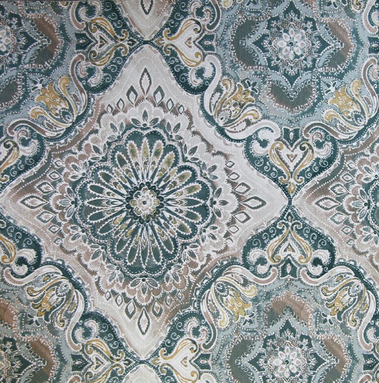 Alhambra Escudo Grande ткань Dom Caro, Абстракция от магазина Ткани Мира ✅