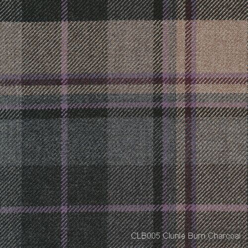 Clunie Burn CLB005 ткань The Isle Mill, Клетка от магазина Ткани Мира ✅