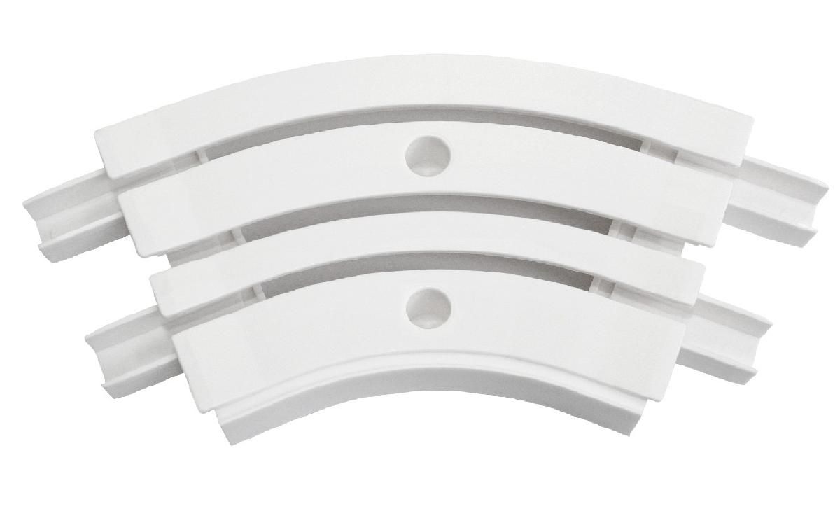 картинка Закругление внутреннее для шины потолочной 3-х рядной, 135 градусов, 21353 