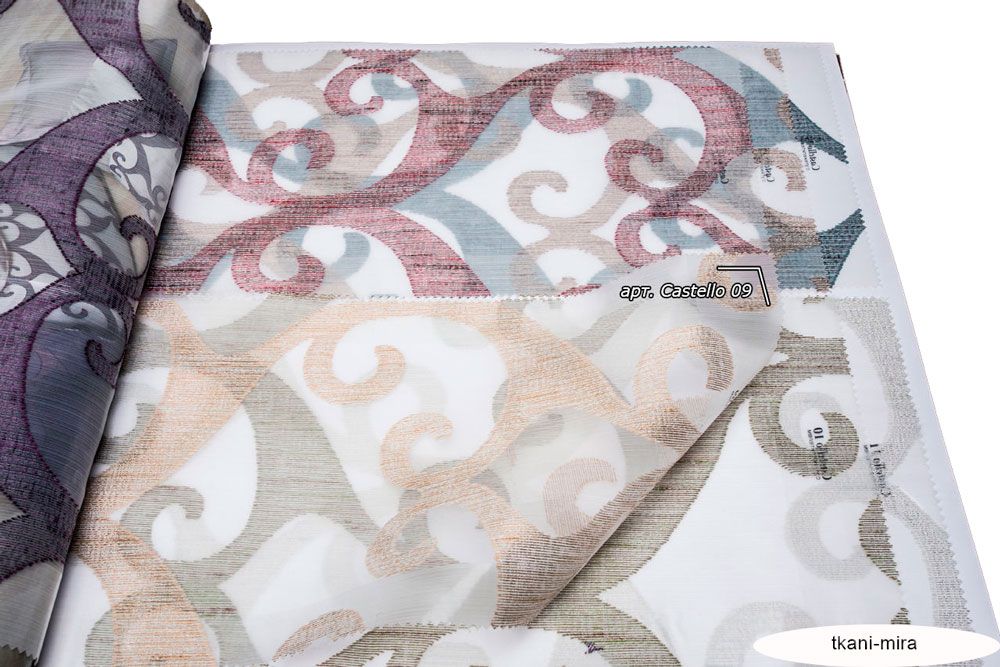 Castello 08,09,10,11,12,13,14 ткань 5 авеню, Вензель-Завитки от магазина Ткани Мира ✅