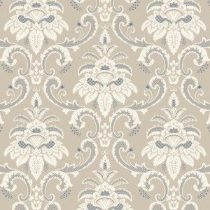 Bellevue Prints Esplanade ткань Blendworth, Дамаск от магазина Ткани Мира ✅