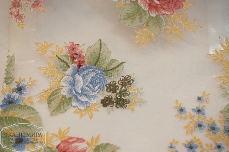 Ткань Corfu 33,35,37,39, Цветы-Растения от магазина Ткани Мира ✅