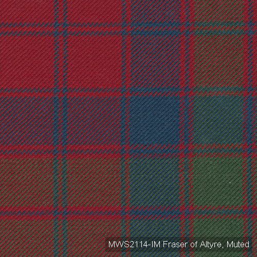 Tartans II MWS2114/IM ткань The Isle Mill, Клетка от магазина Ткани Мира ✅