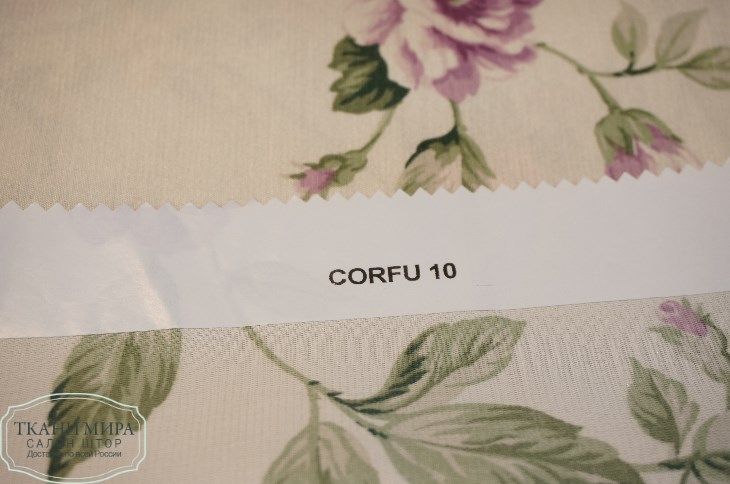 Ткань Corfu 10, 12, 14, 16, Цветы-Растения от магазина Ткани Мира ✅