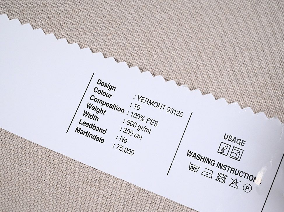 Vermont 93125 ткань O'Interior Studio, Однотонная от магазина Ткани Мира ✅