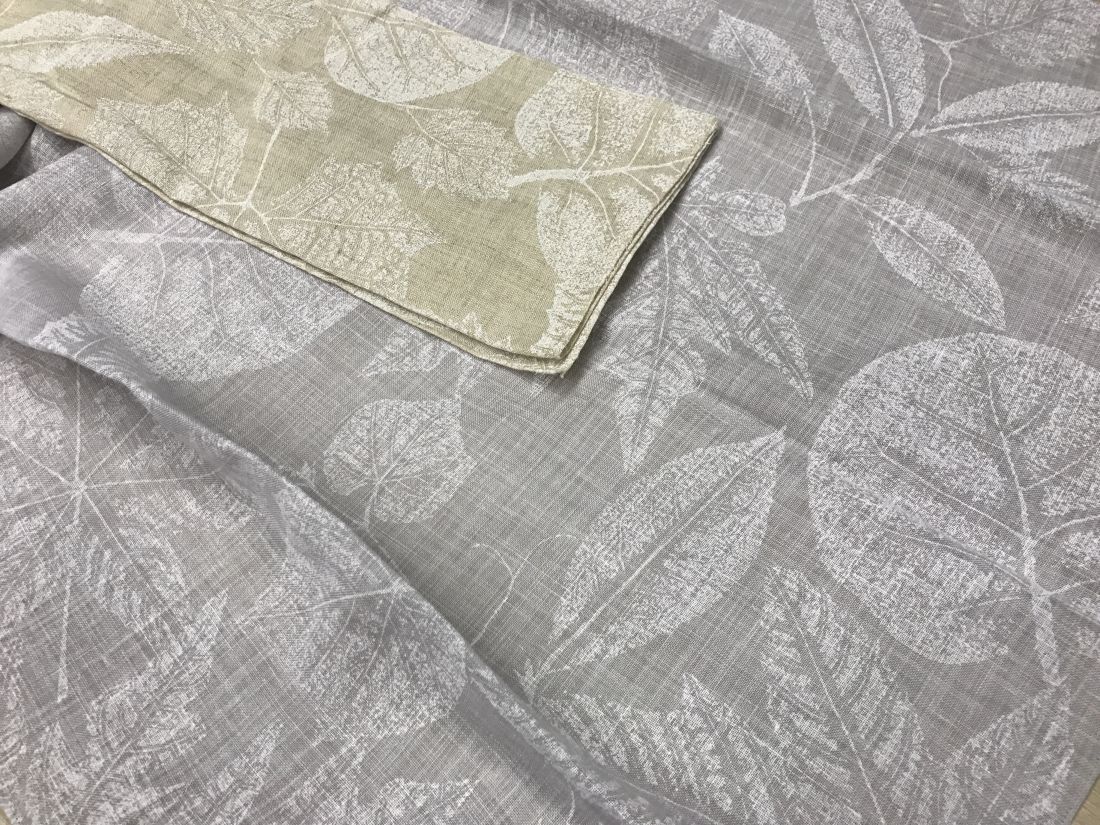 Bisso Coccola Stamp ткань Textile Express, Цветы-Растения от магазина Ткани Мира ✅