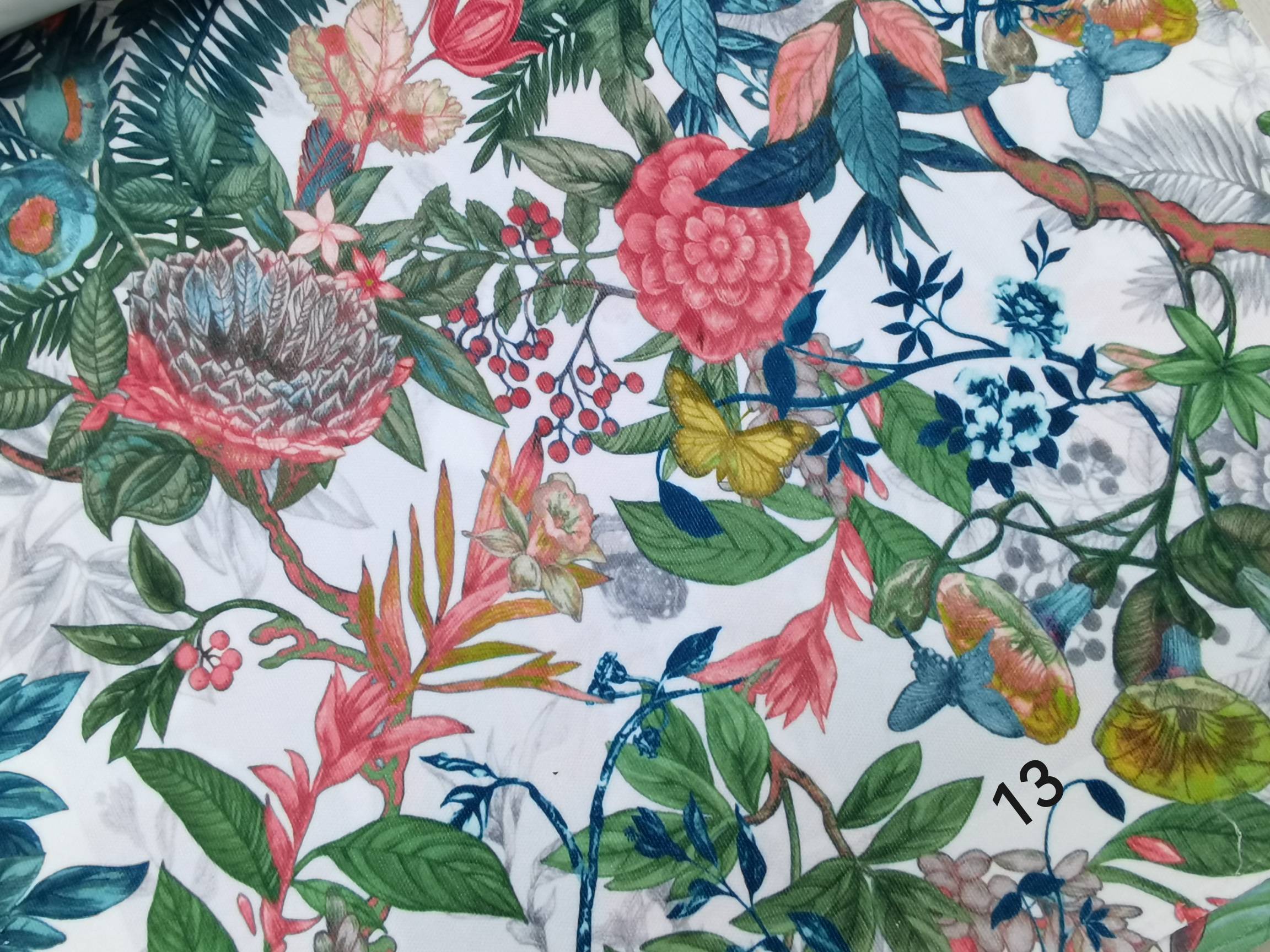 Florentina 06, 13, 20, 27, 34, 41 ткань 5 Авеню, Цветы-Растения от магазина Ткани Мира ✅