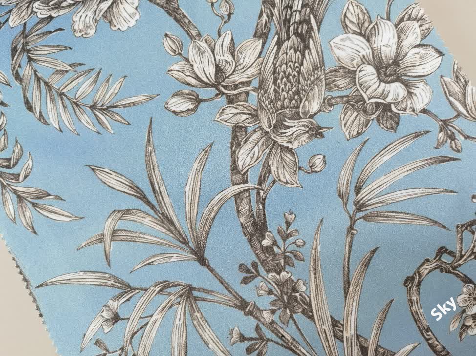 Botanist ткань Ashley Wilde designs, Животные Цветы-Растения от магазина Ткани Мира ✅