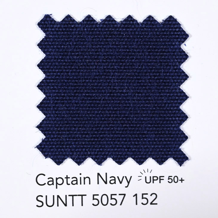 Ткань для штор Sunbrella plus 5057 Captain Navi, Рогожка от Sunbrella ткани в магазине Ткани мира
