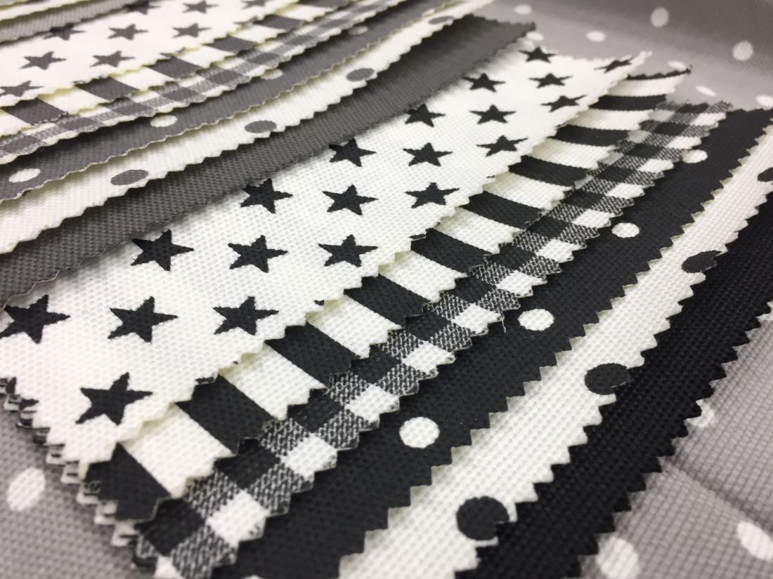 Ponarea ткань Via Roma, Горошек Полоска Клетка Предметы Однотонная от магазина Ткани Мира ✅