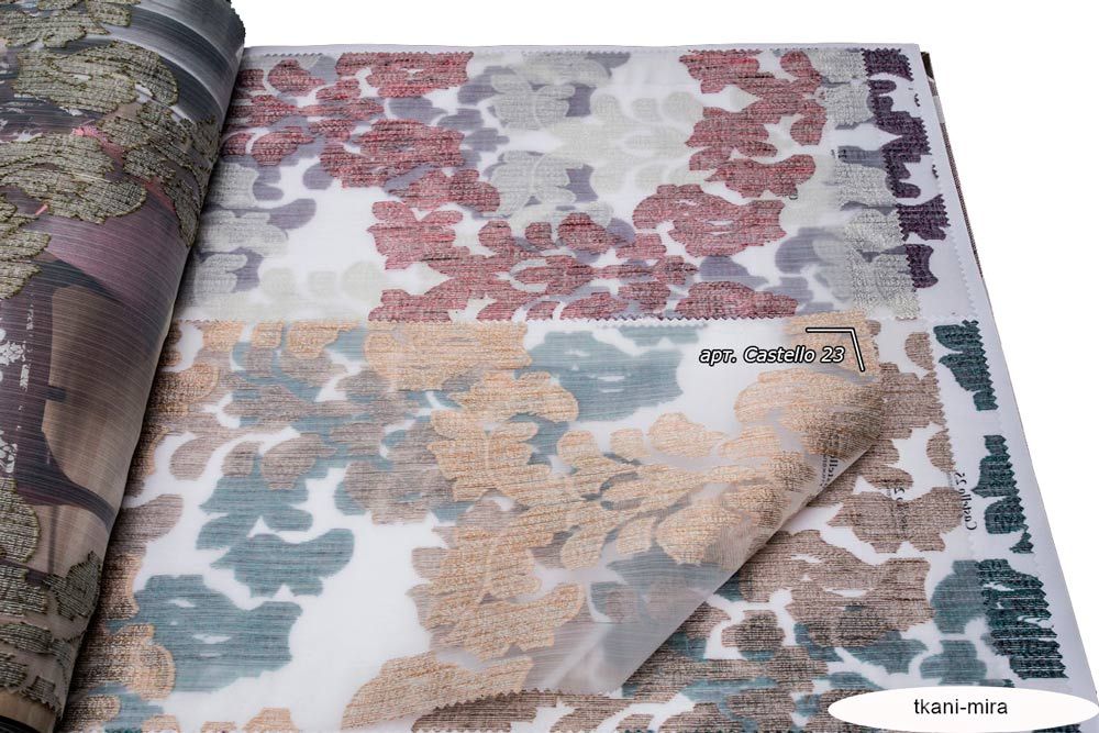 Castello 22,23,24,25,26,27,28 ткань 5 авеню, Цветы-Растения от магазина Ткани Мира ✅