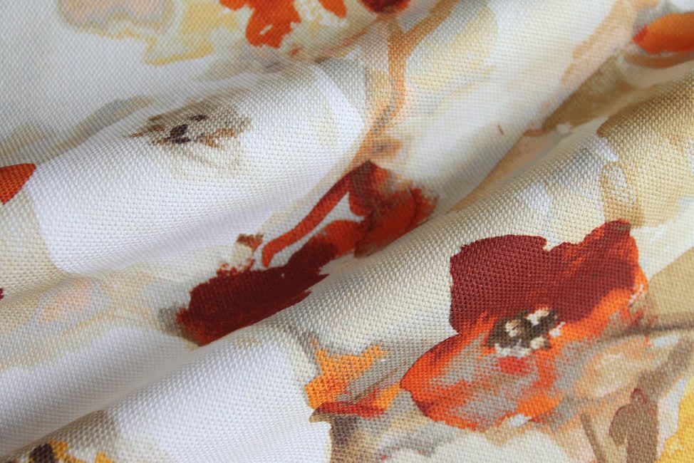 Cotonello Monet A 16 ткань Casablanca, Цветы-Растения от магазина Ткани Мира ✅