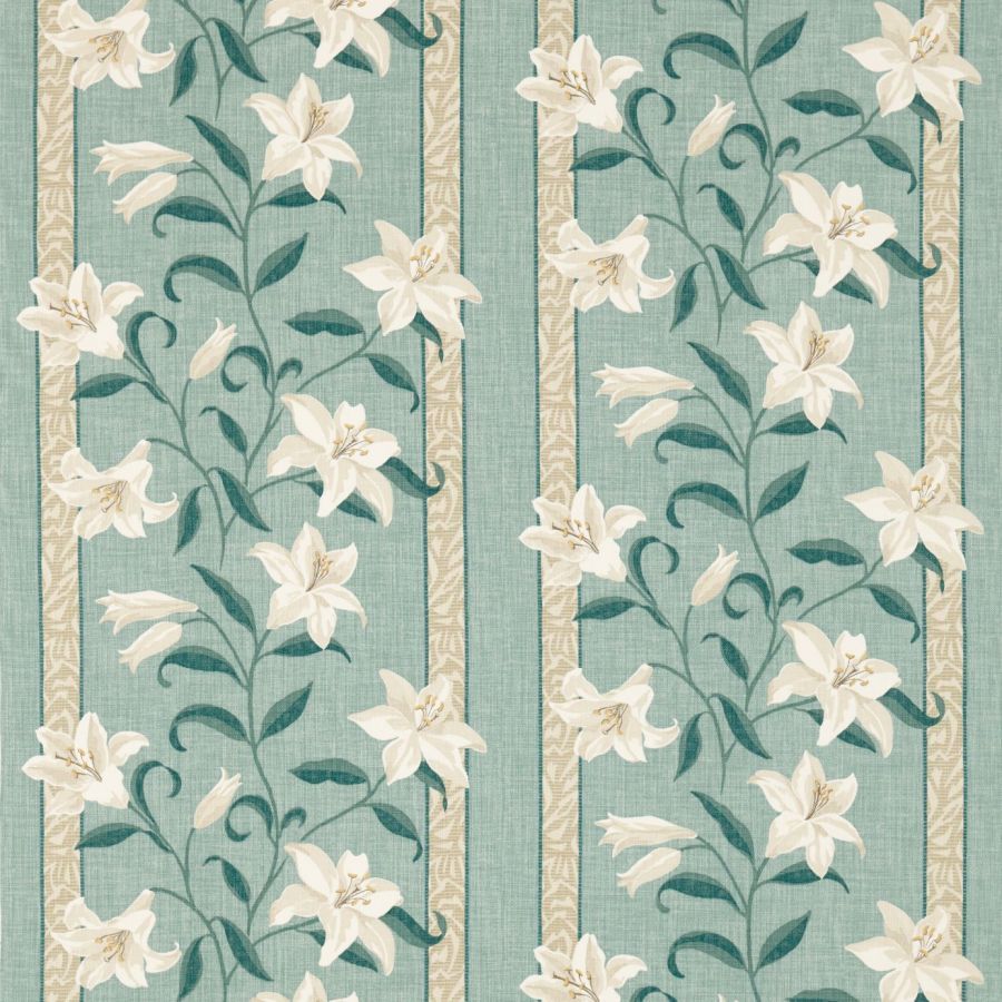 Ткань Sanderson 225352  Sojourn Prints & Embroideries, Цветы-Растения от магазина Ткани Мира ✅