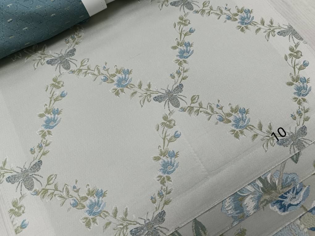 English Garden 03, 10, 17, 24, 31, 38 ткань 5 Авеню, Цветы-Растения Решетка от магазина Ткани Мира ✅