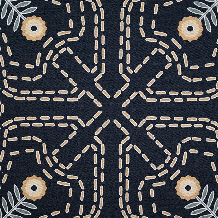 картинка Bullion Knot Storm Blue ткань Silver Studio 